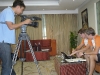 Dubai TV filming outside City Seasons Hotel 004